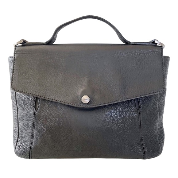 BVLGARI Handbags - Bvlgari black leather small satchel handbag